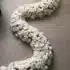 Luxe Cream and Ivory Flower Garland Runner - 5 Feet