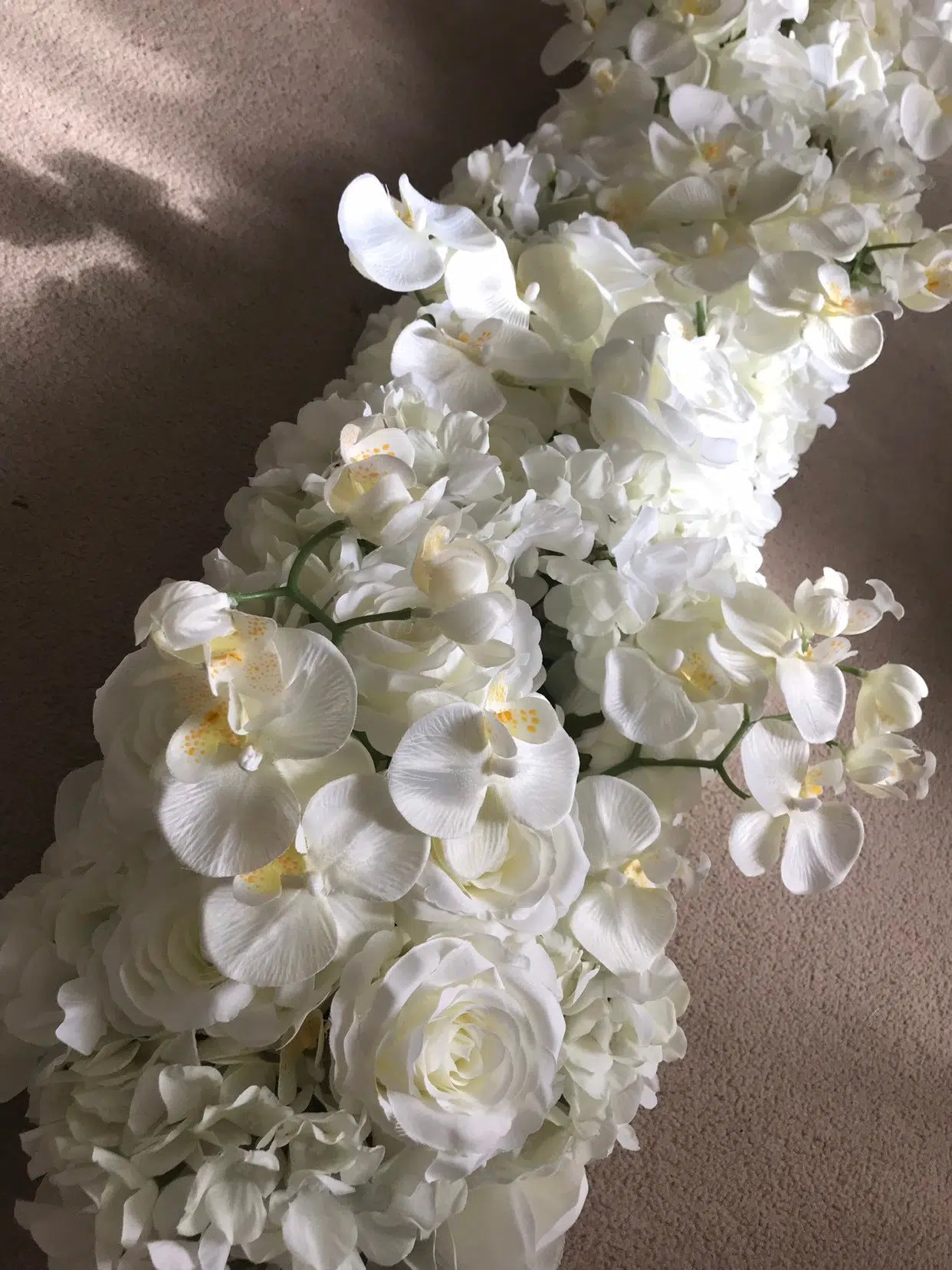 IVY CRUZ Flower Walls, Floral Arrangements | Commercial and Functions Orchids Artificial Wedding Flower Garland - Image 2