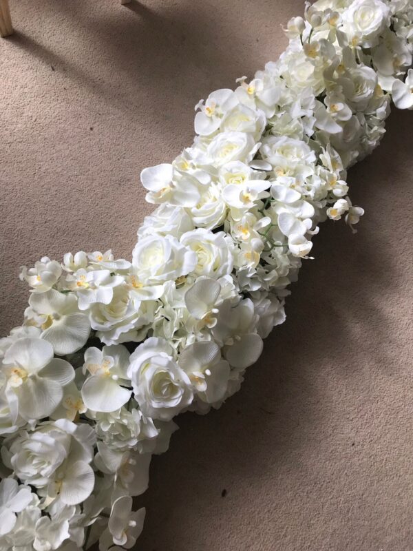 Orchids Artificial Wedding Flower Garland - Image 8