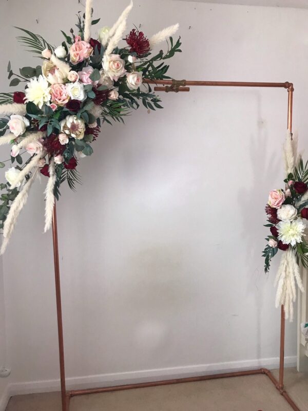 Dahlia & Roses Flower Arch Set - Image 2