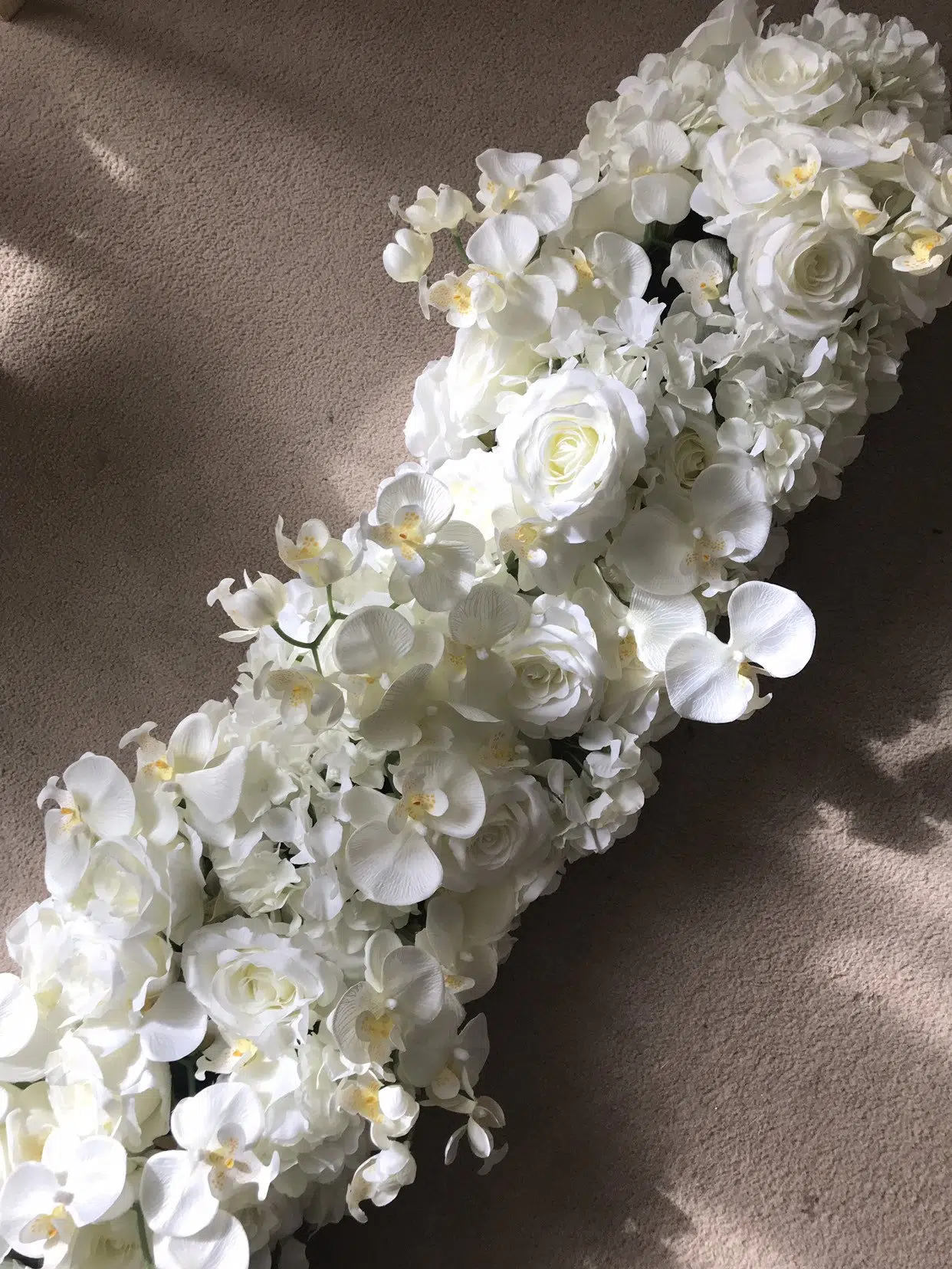 IVY CRUZ Flower Walls, Floral Arrangements | Commercial and Functions Orchids Artificial Wedding Flower Garland