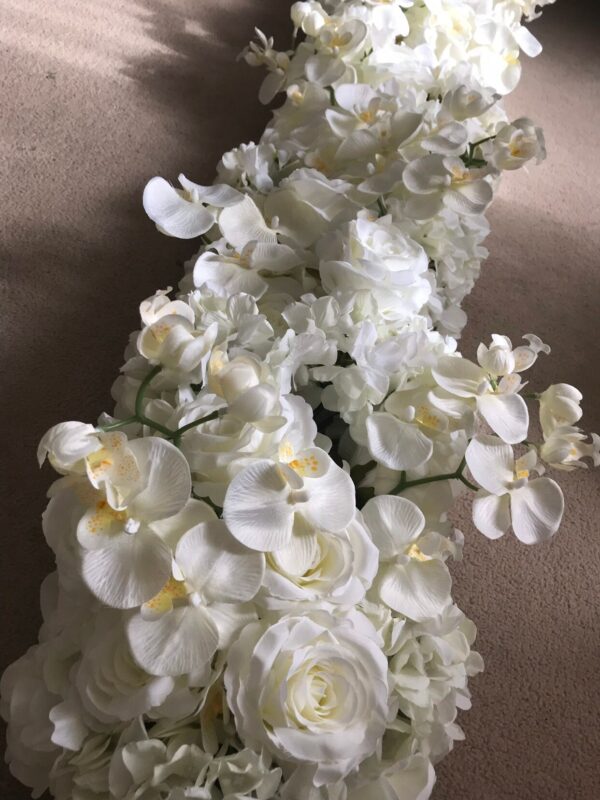 Orchids Artificial Wedding Flower Garland - Image 9