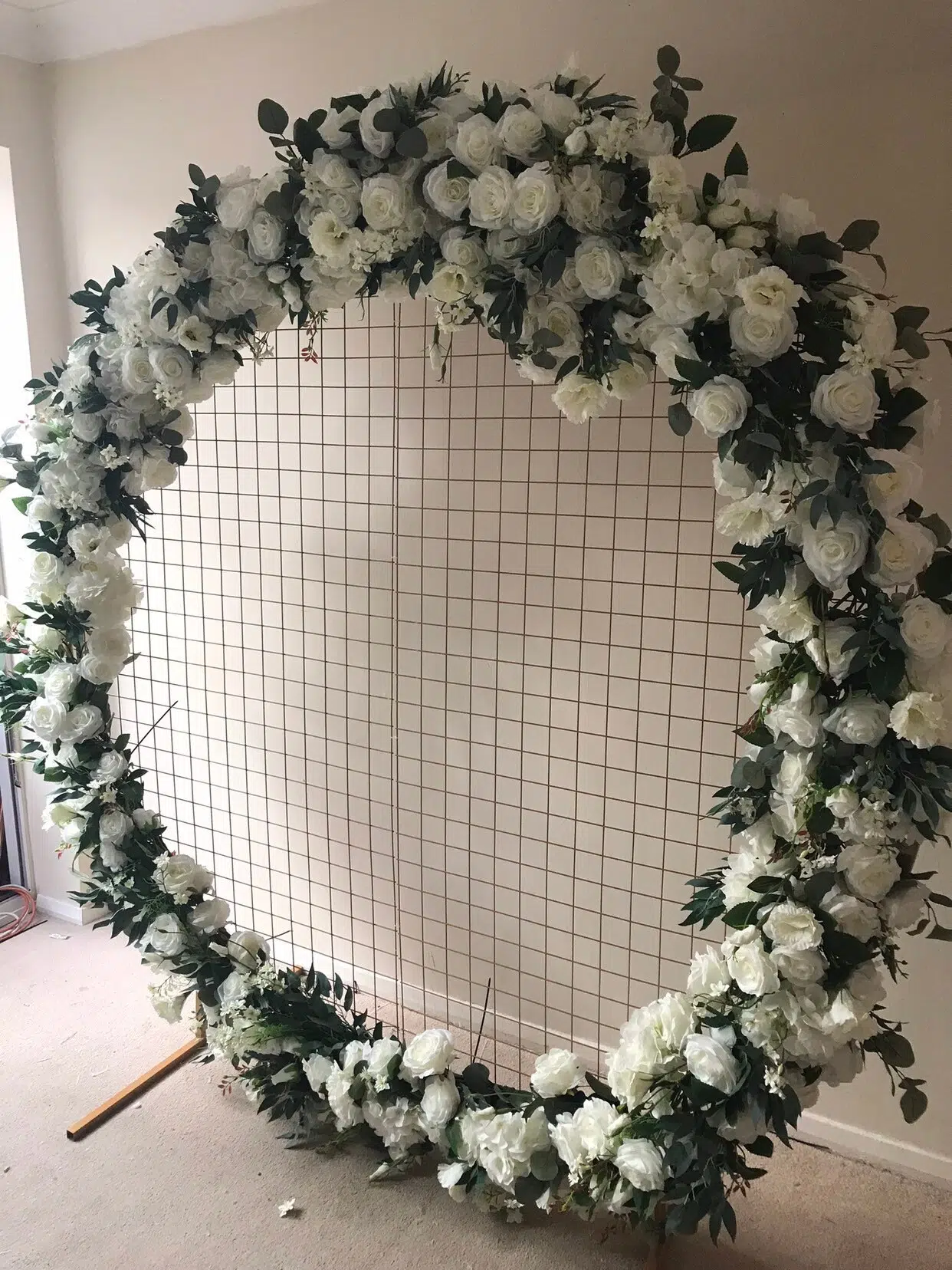 IVY CRUZ Flower Walls, Floral Arrangements | Commercial and Functions Moongate Wedding Flower Garland