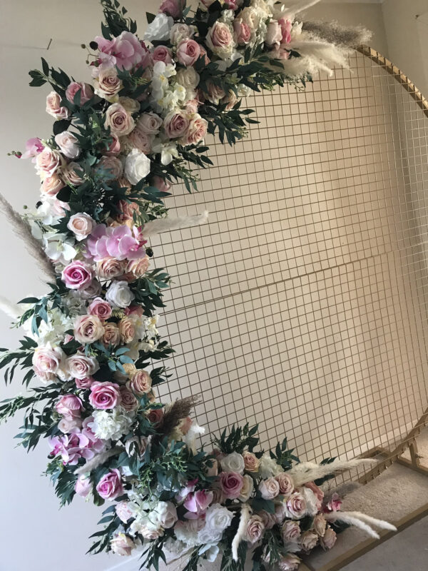 Boho Pampas Flower Garland