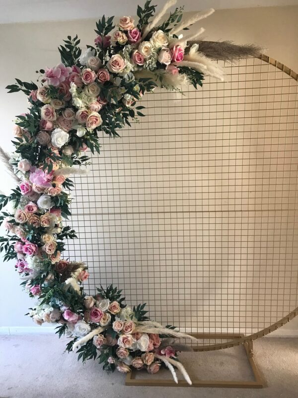 Boho Pampas Flower Garland - Image 2