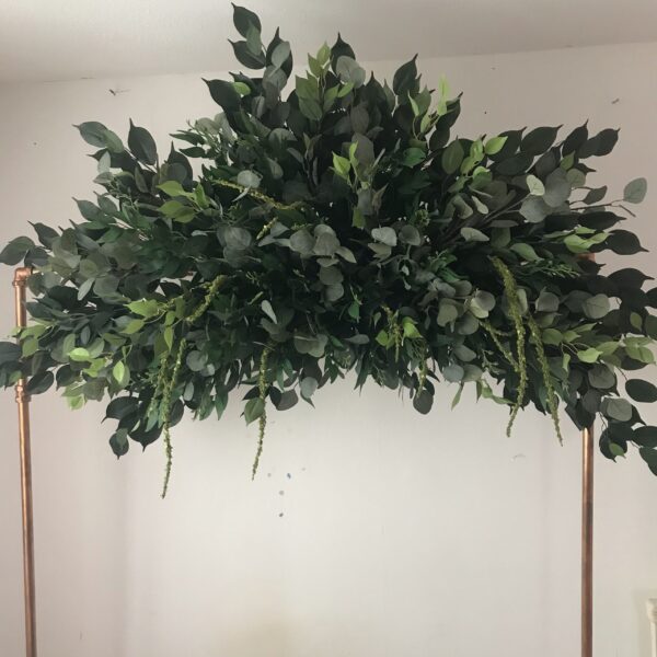 Large Eucalyptus Wedding Swag - Artificial Flower Arrangement - Image 4