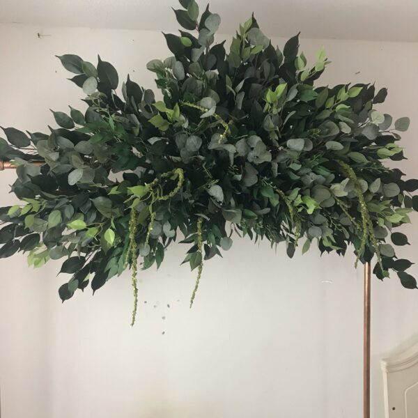 Large Eucalyptus Wedding Swag - Artificial Flower Arrangement - Image 2