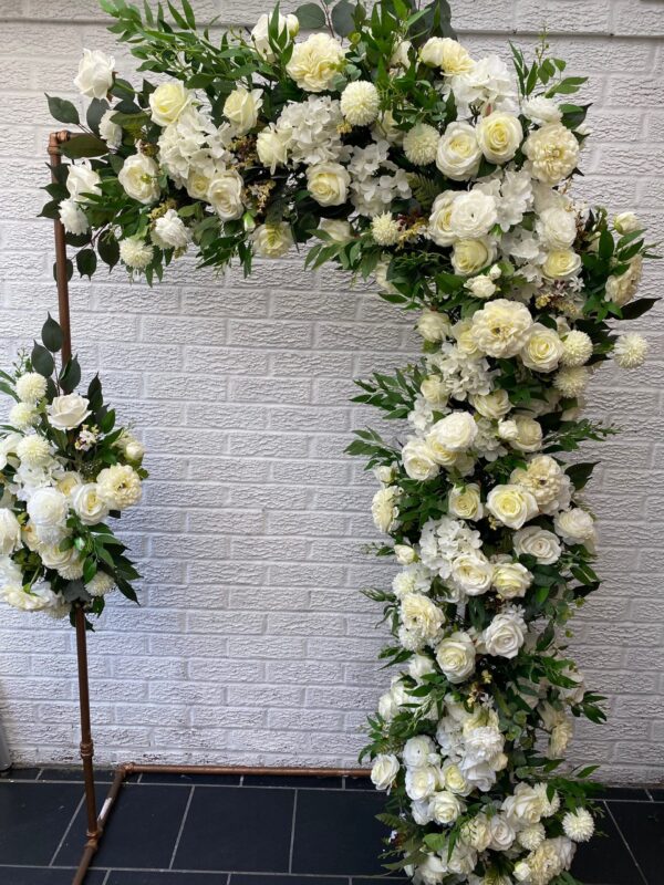 Wedding Arch Flower Set - Eucalyptus and Roses - Image 3