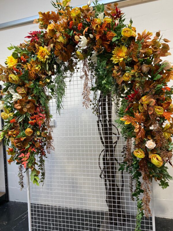 Moody Fall Flower Garland - Image 5