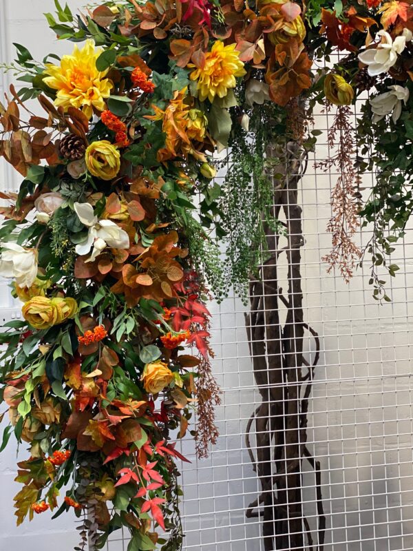 Moody Fall Flower Garland - Image 6