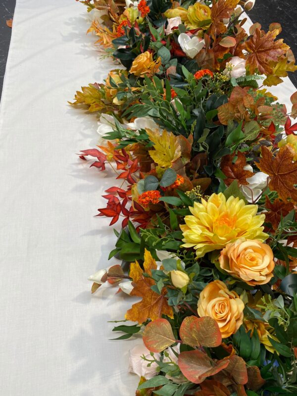 Moody Fall Flower Garland - Image 8