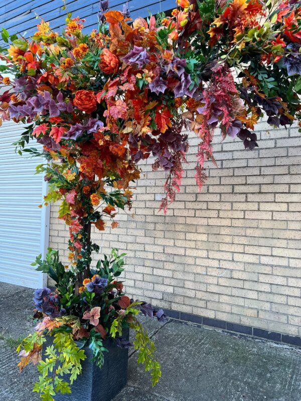 SHOP FRONT,  Fall Shop Flower Display Tree - Image 3