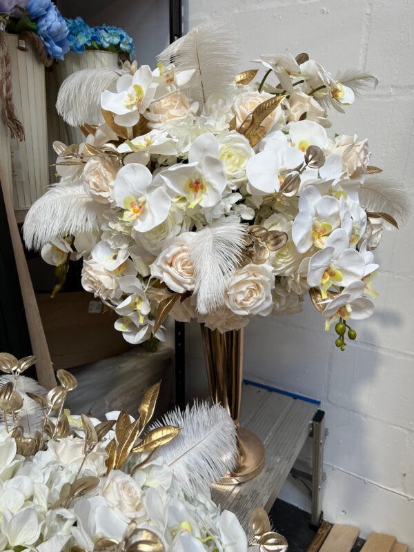 Glam Feather Orchid Centrepiece - Image 7