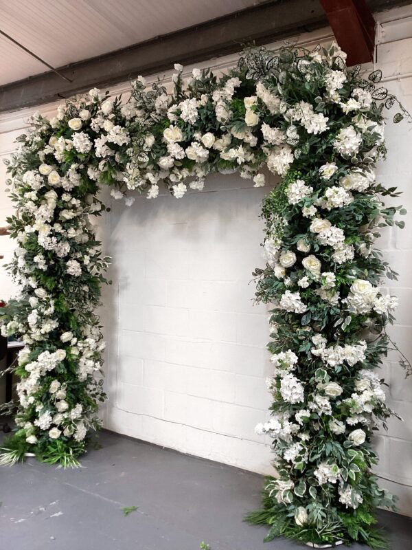 Luxurious Floral Wedding Arch - Image 5