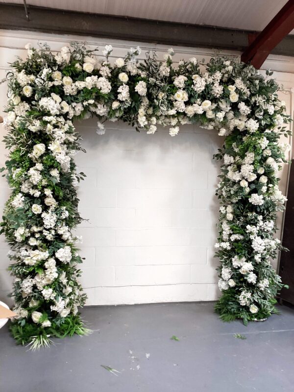 Luxurious Floral Wedding Arch - Image 6