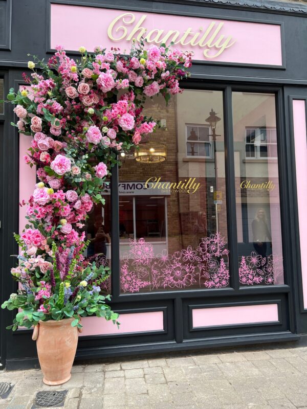 LUXE Pink Shop Flower Garland - Image 7