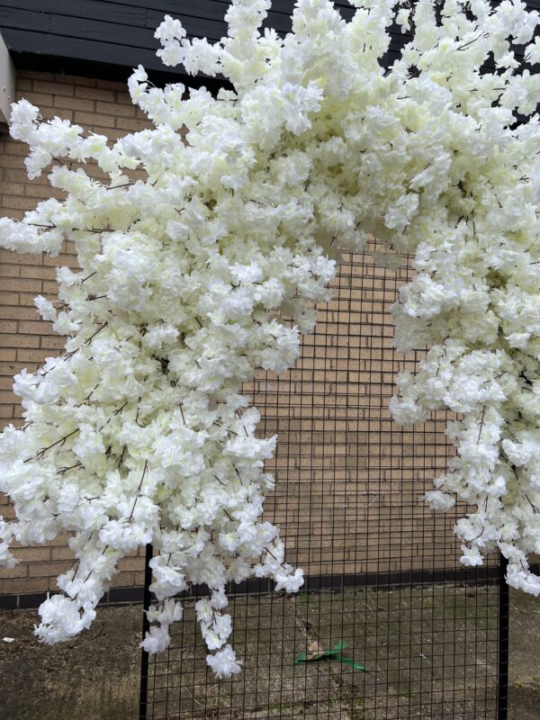 White Cherry Blossom Garland - Image 6