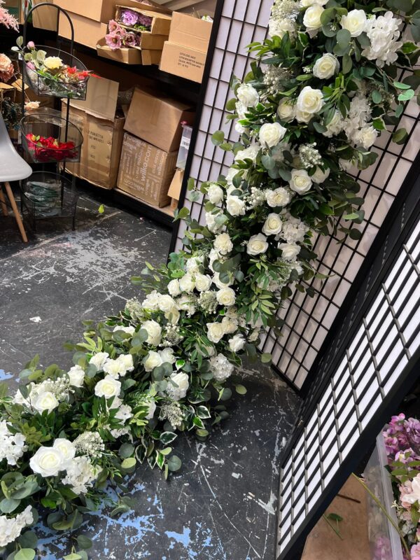 Eucalyptus and Rose XL Flower Garland