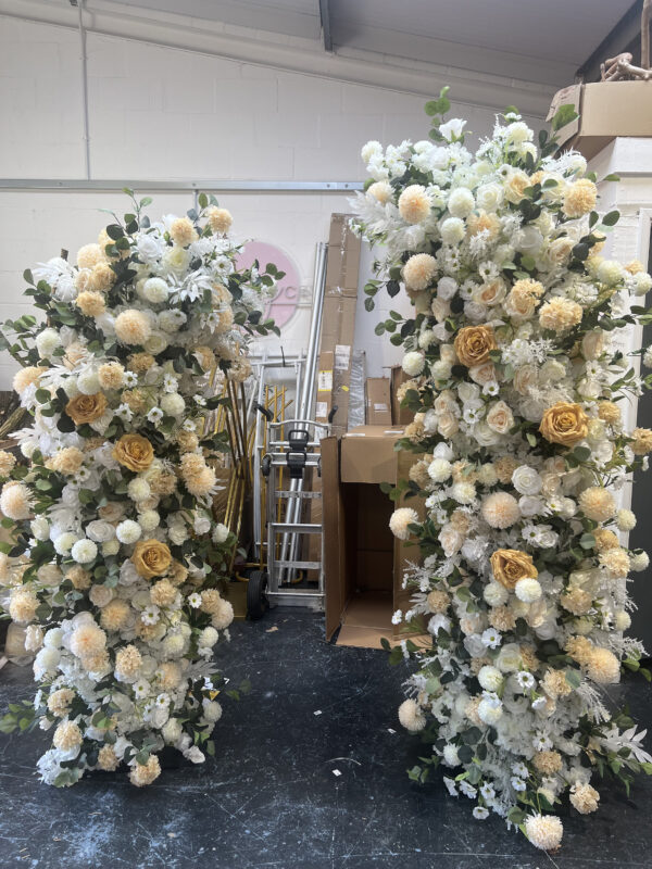 Bridal Flower Arch Columns