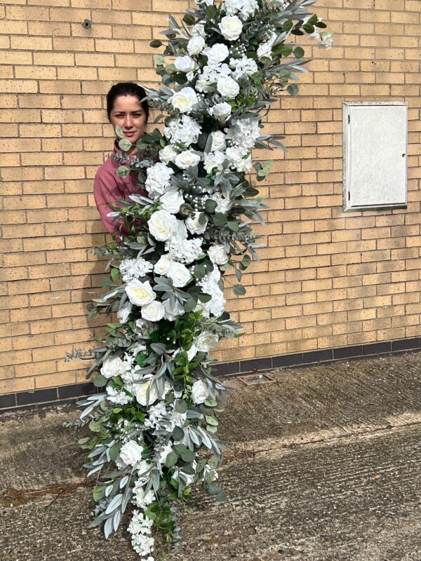 Wild Eucalyptus Flower Runner for Weddings