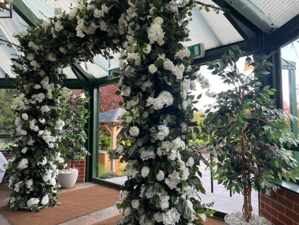 Luxurious Floral Wedding Arch - Image 2