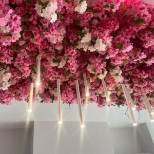 Luxury Artificial Pink Cherry Blossom Decor