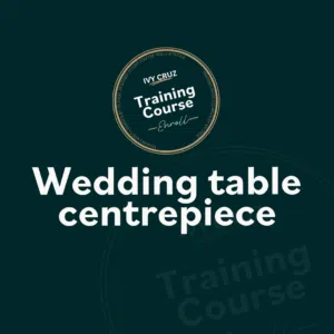 Tutorial 1 Wedding table centrepiece