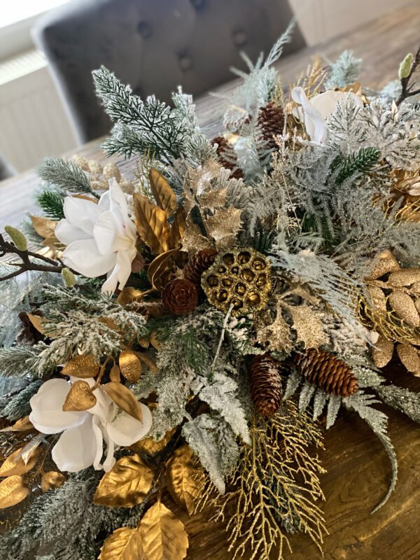 Gold Christmas Centrepiece - Image 5