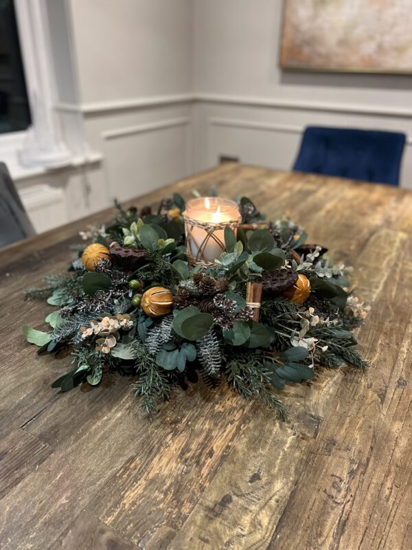 Farmhouse Christmas Table Centrepiece - Image 6