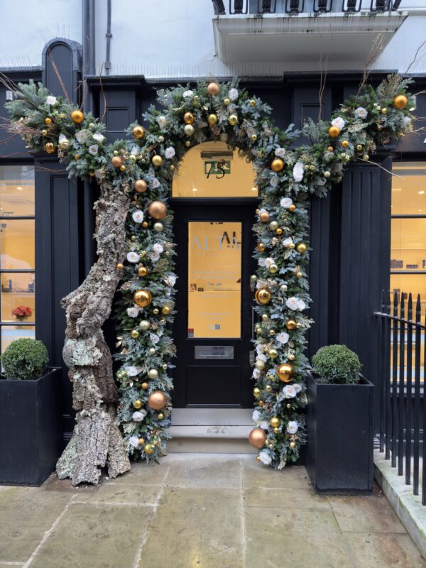 Shop Doorway Christmas Garland - Image 5