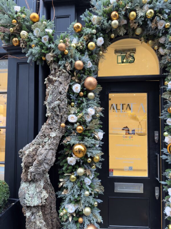 Shop Doorway Christmas Garland - Image 2