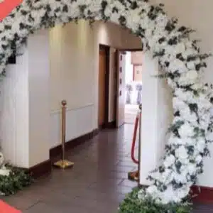 Round Floral Arch for Wedding decor