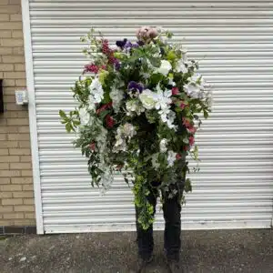 Summer Flower hanging basket.