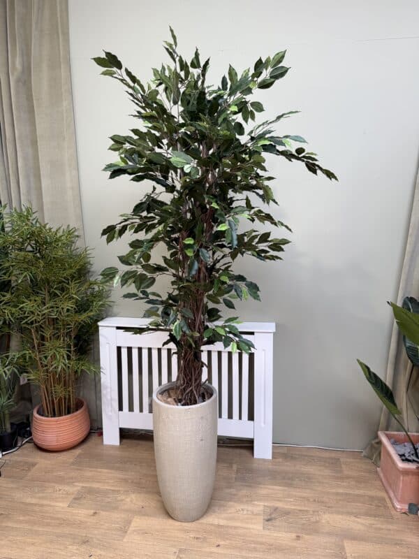 Artificial Ficus Tree – Fire-Rated Foliage – Handmade in the UK – 150cm Tall