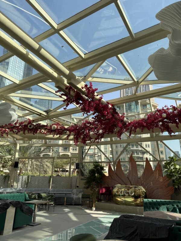 Pink Bougainvillea Flower Garland - Realistic Design - Artificial Flower Garland - Image 8