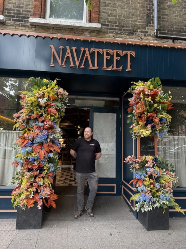 Tropical Fall Flower Garlands for Shop Fronts & Entrances - Image 3