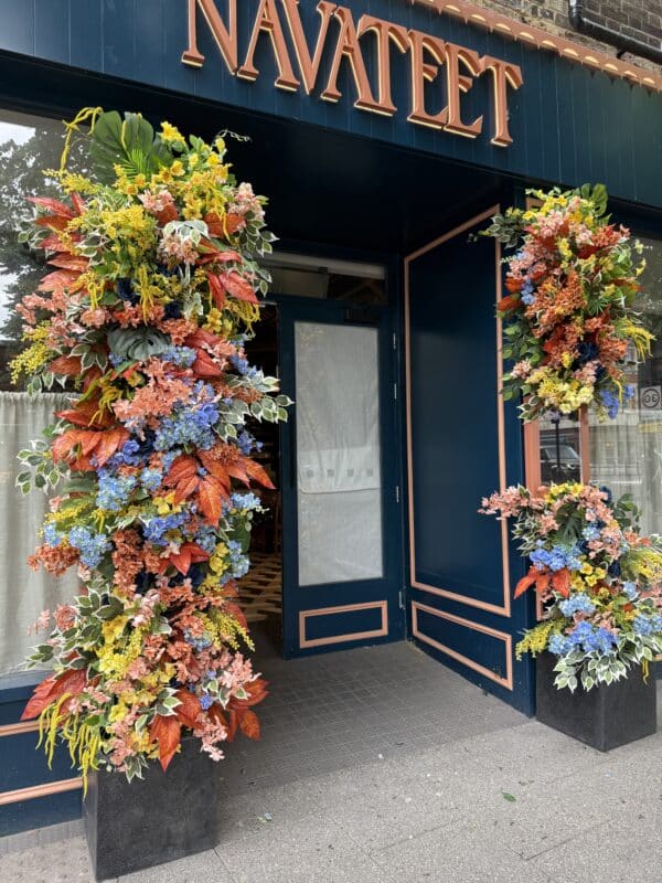 Tropical Fall Flower Garlands for Shop Fronts & Entrances