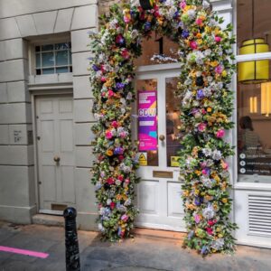 Yellow Doorway Flower Garland - Summer Flower Garland
