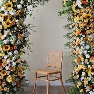 Set of pillars for Maisie - Sunflower design