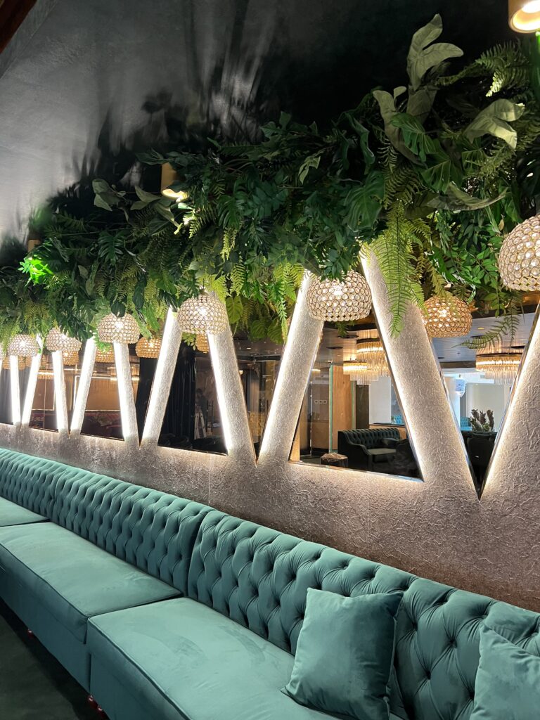 Coco Dubai luxurious dining space