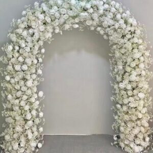 Custom Order for Maisie - White Arch and Colourful pillars