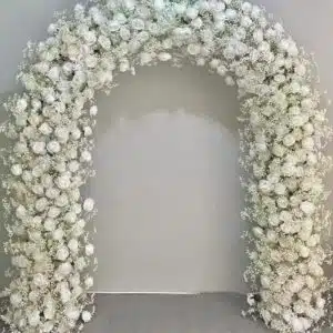 Custom Order for Maisie - White Arch and Colourful pillars