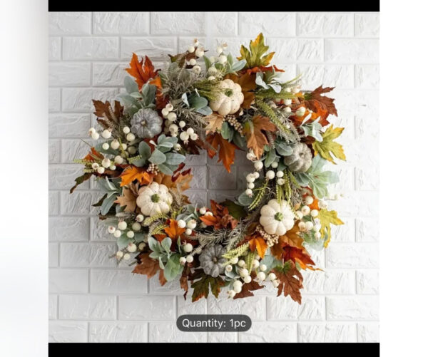 Fall garland and Wreath for Penny