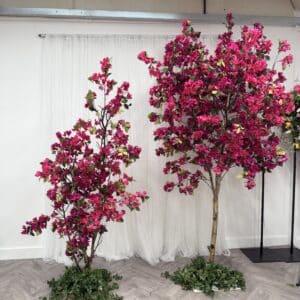 Artificial Bougainvillea tree - Hot Pink Bougainvillea Tree - Bespoke Statement Installations