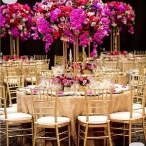 Custom Order for Tia - Hot Pink and Red Centrepieces