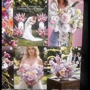 Meadow style - Floor piece, centrepiece