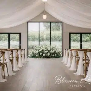 Green and White Wedding package - Jenna